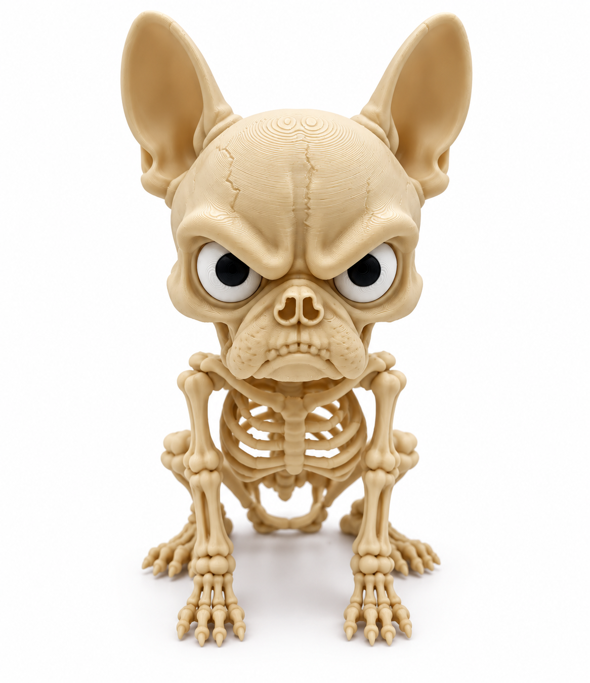 Grumpy Monsters Bone Dog