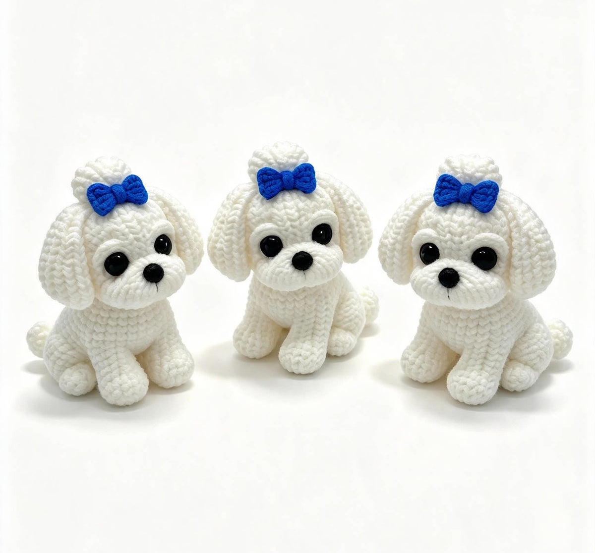 Maltese Dog With Bow
