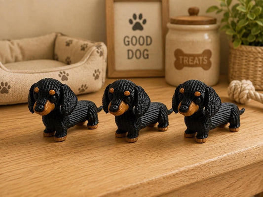 Knitted Dachshund