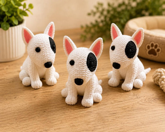 Knitted Bull Terrier