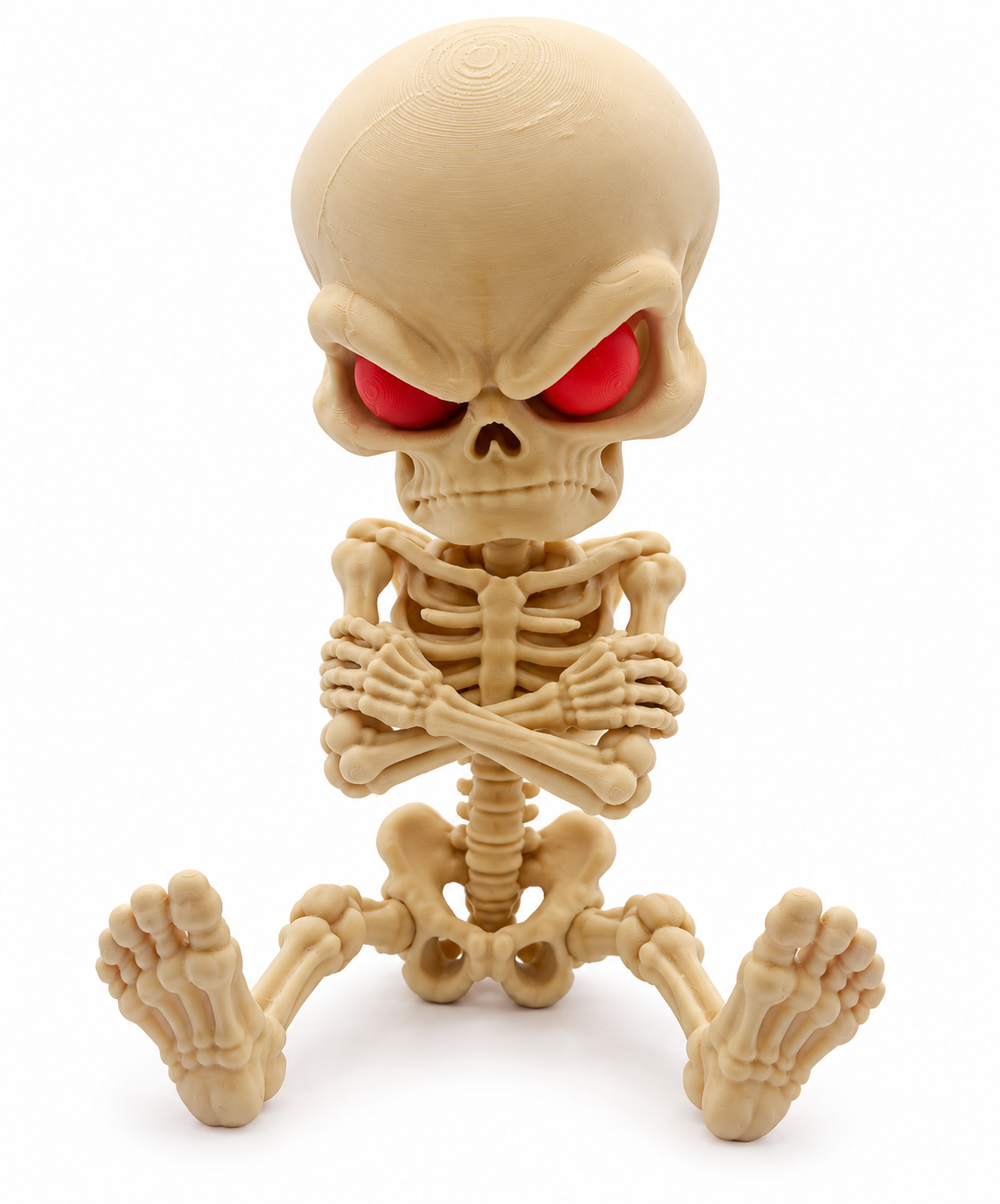 Grumpy Skeleton