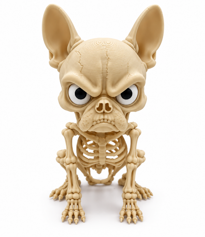 Grumpy Monsters Bone Dog