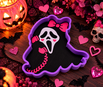 Ghost Face Trinket Tray