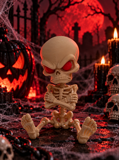 Grumpy Skeleton