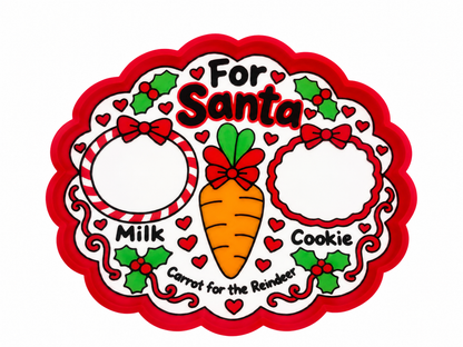 Santa Cookie Tray