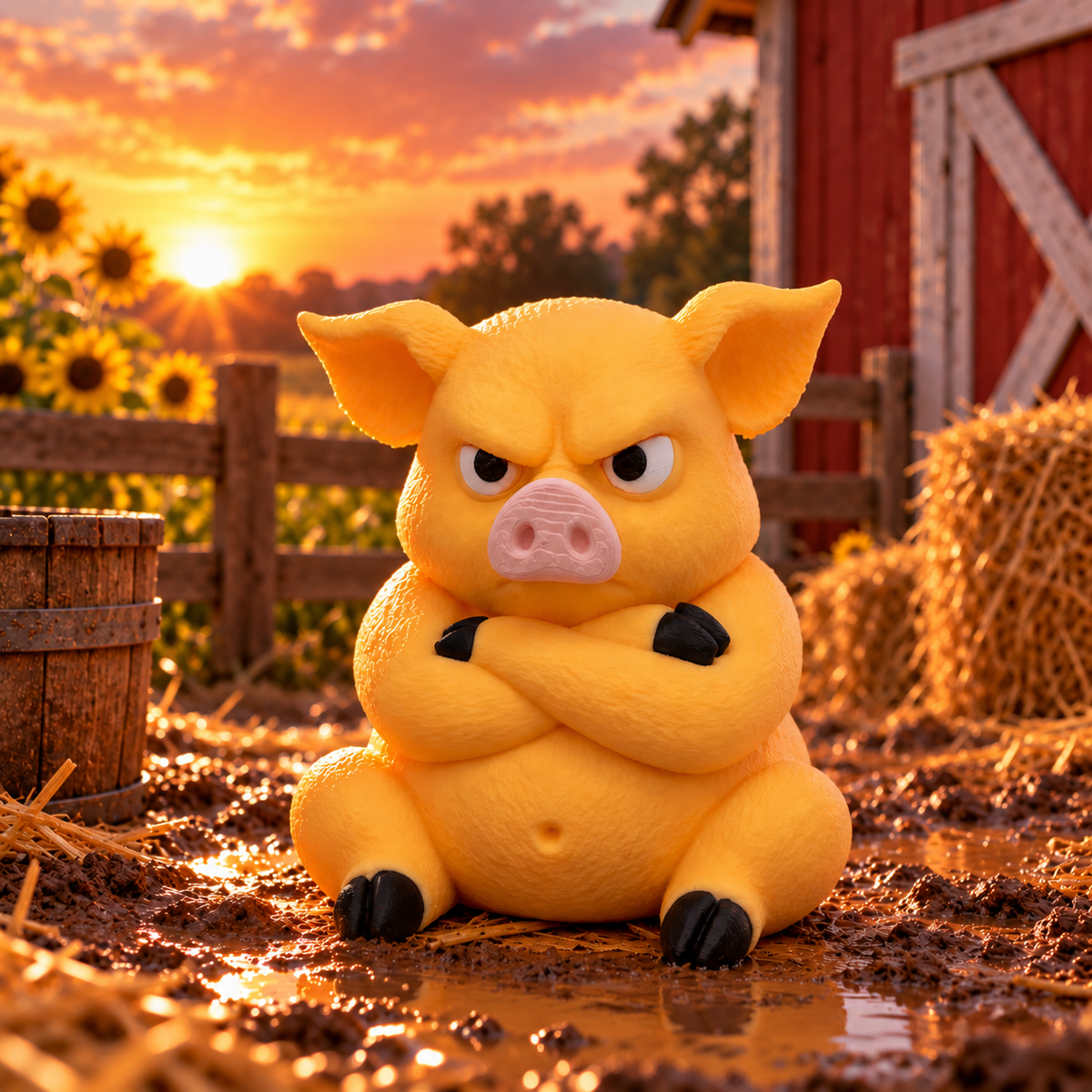 Grumpy Pig