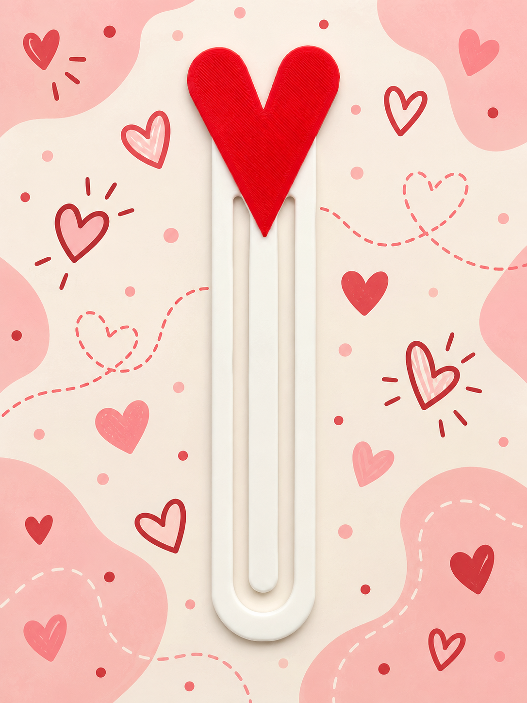 Love Heart Bookmark
