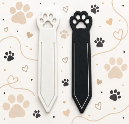 Paw Print Bookmark