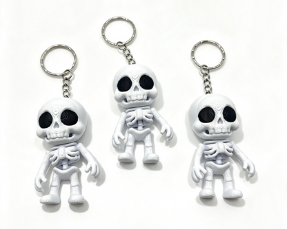 Flexi Skeleton Keychain