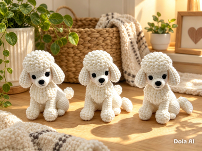 Knitted Poodle